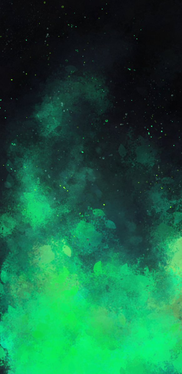 In between finishing the large pieces i guess I'll post some of the digital paintings/backgrounds i make on my phone, just to have something posted. Here's one i quite liked. 
#infinitepainter #digitalpainting  #green