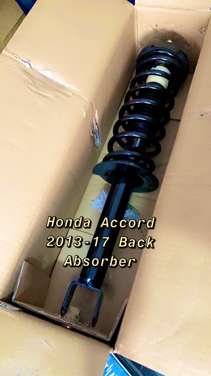 Get this Cool Honda Accord 2013-2016 Rear shock Absorbers from CounselorCity AutoParts for a cool 1200GHC from @FrankDoe101 @mr_morttey @Aboa_Banku1 @chingylor12 @kojo_Awortwe @FrankiePayper please RT🙏🙏