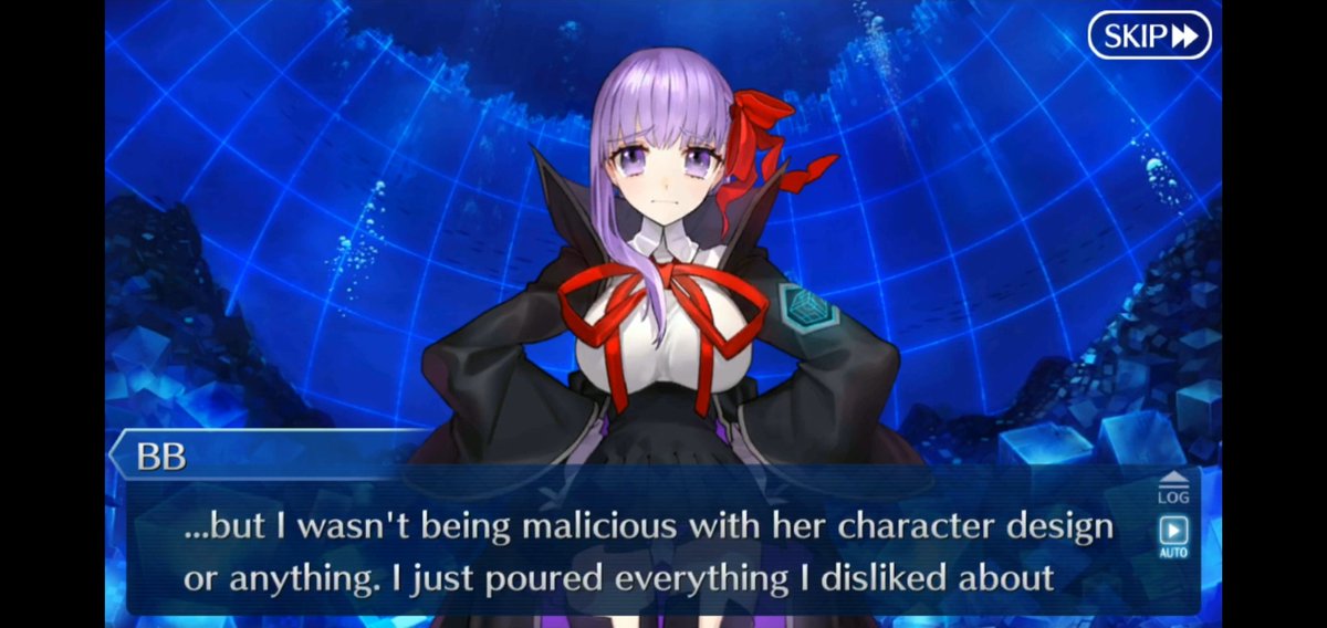 Blitzblazer1's tweet photo. @XxSuzakux7xX The short version is that the person who created her was slightly unhinged and thought it'd be funny. https://t.co/uEyg5RFPad