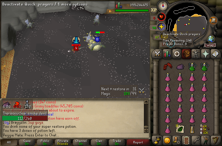 OSRSsid's tweet image. smited him good