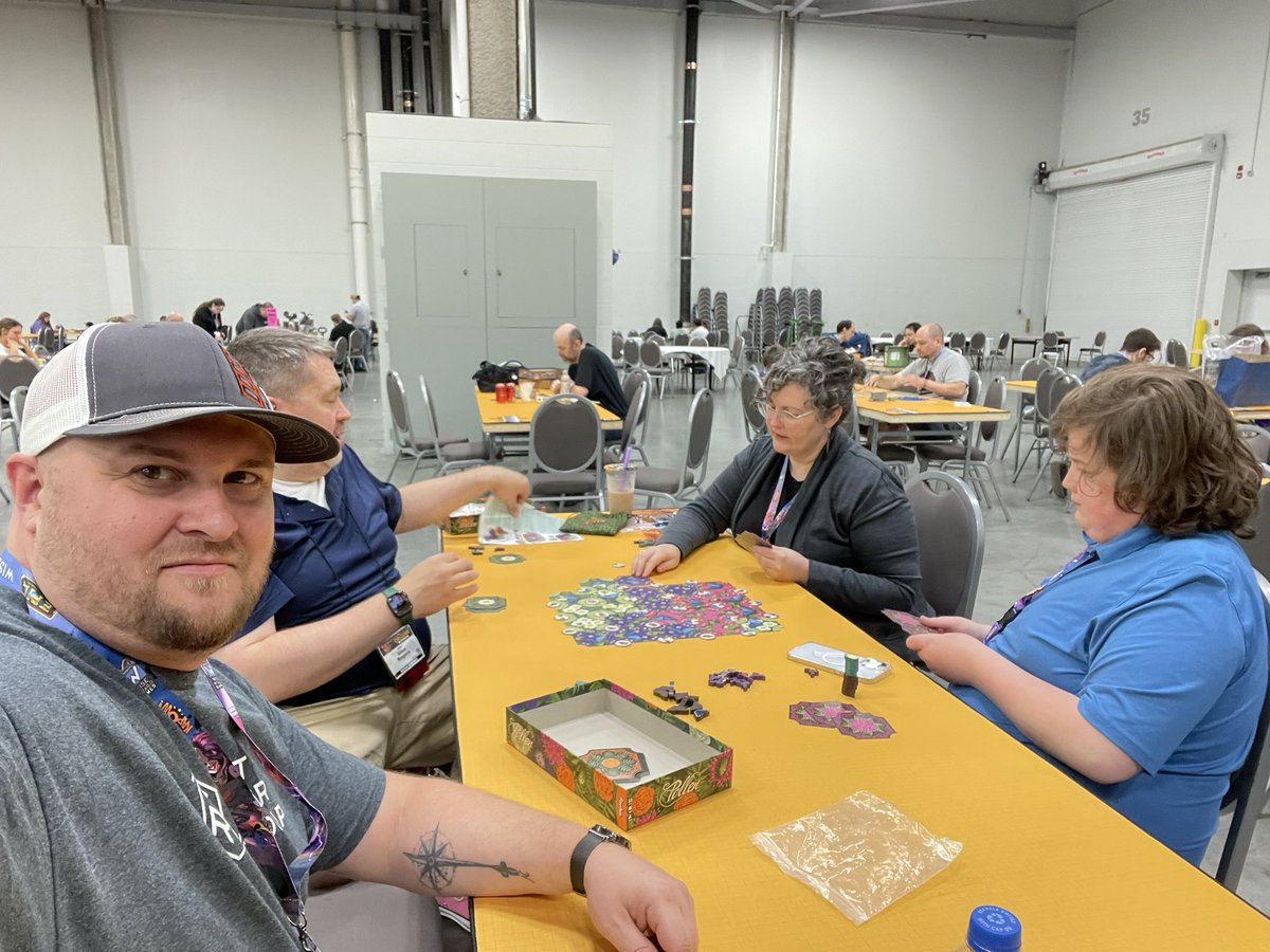 I had a great time at Origins Game Fair!  I didn’t do nearly as much gaming as I did last year, but I got to hang out with old friends, make some new ones, and got to hear about some games coming out soon that I’m very excited about!

#originsgamefair #originsgamefair2023