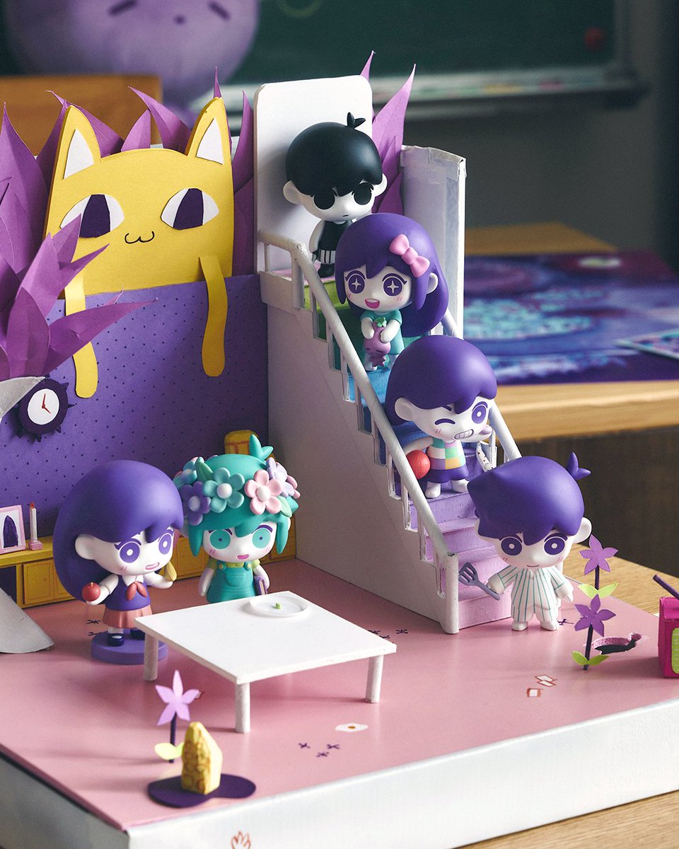 OMORI vinyl figures -- coming 7.7.23