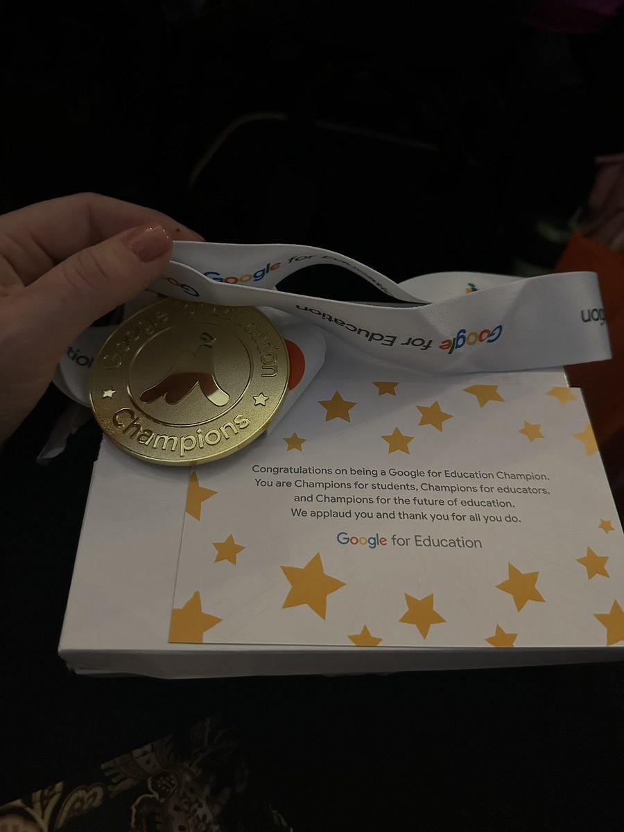 Honored to be a Google Champion! #GoogleED #ISTE23