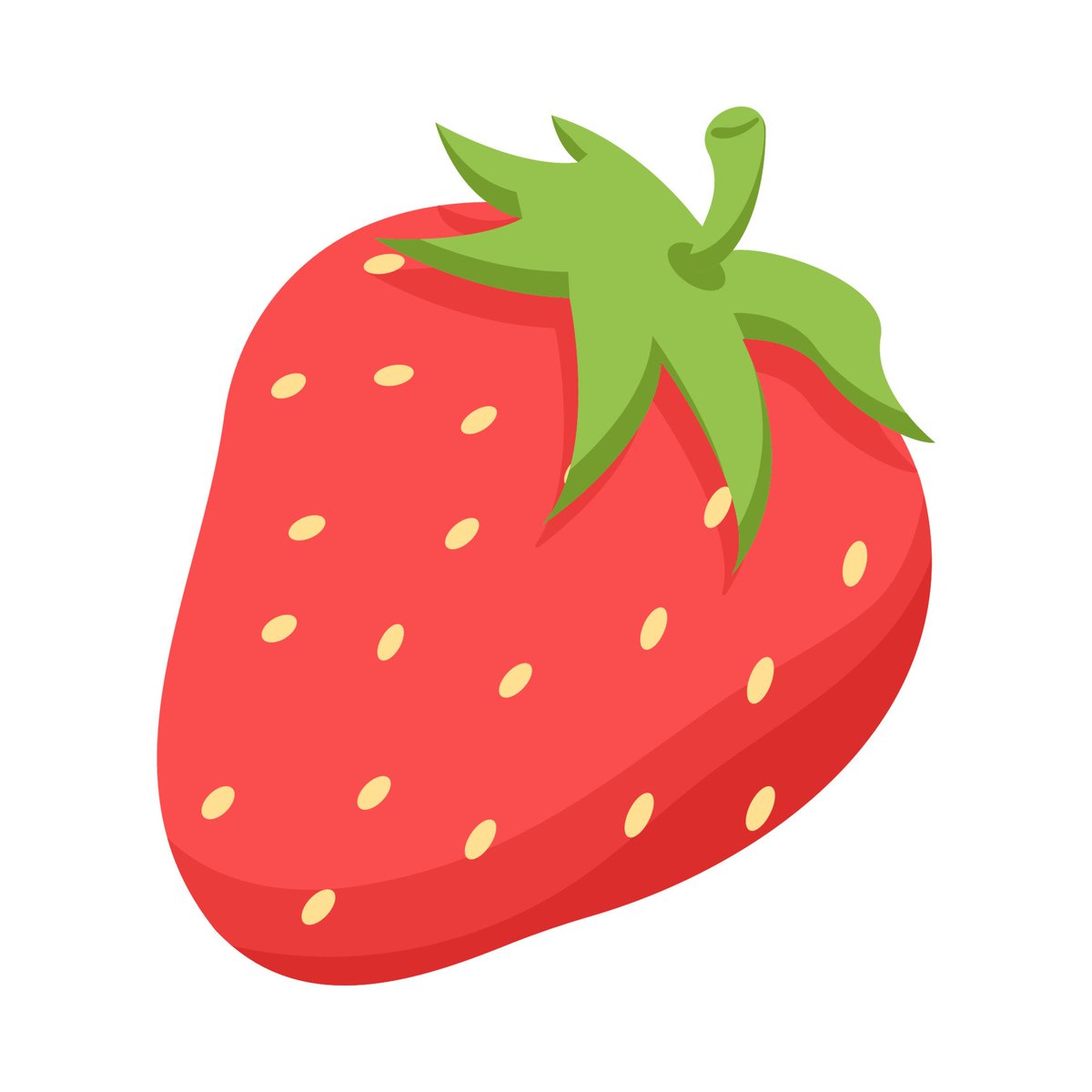Which shape of the cartoon strawberry y'all like better?