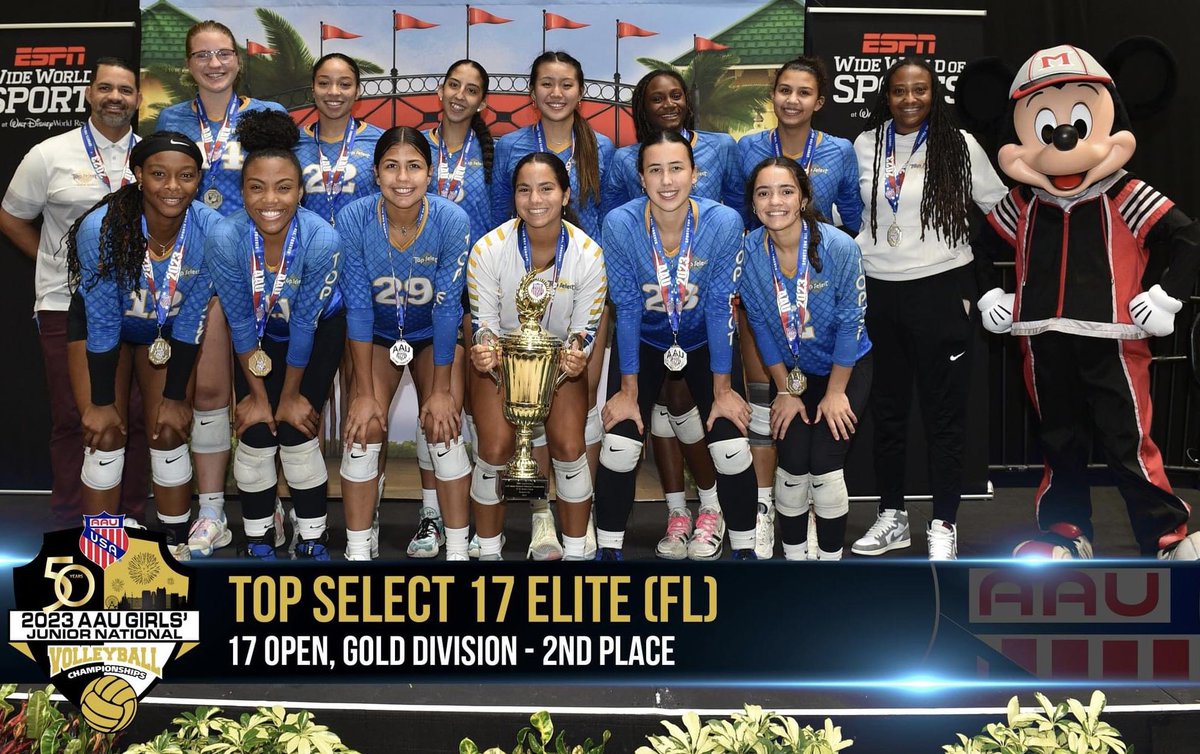 Will never forget this weekend 💙💛 #TopSelectVolleyball