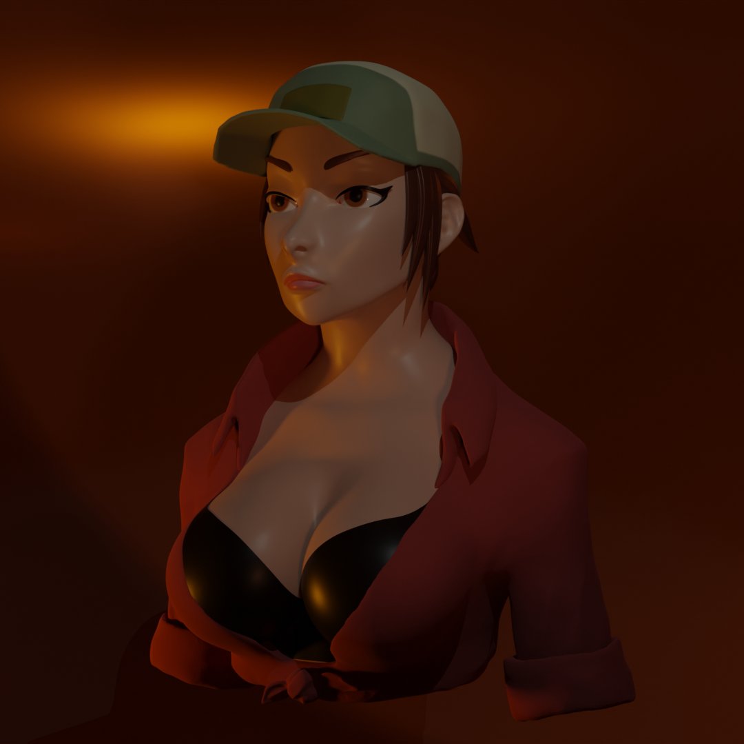 Misty from #BlackOps2 Zombies 
Made with #Blender