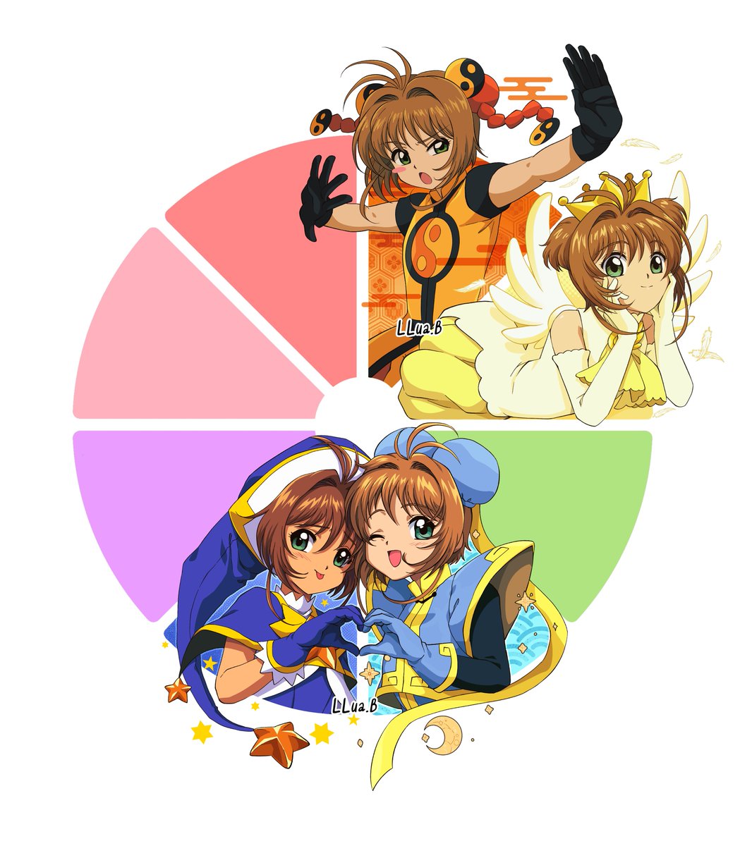 Llua_blue's tweet image. Yes, I picked blue cuz I love that color .
#CardCaptorSakura #カードキャプターさくら #木之本桜 #CCS