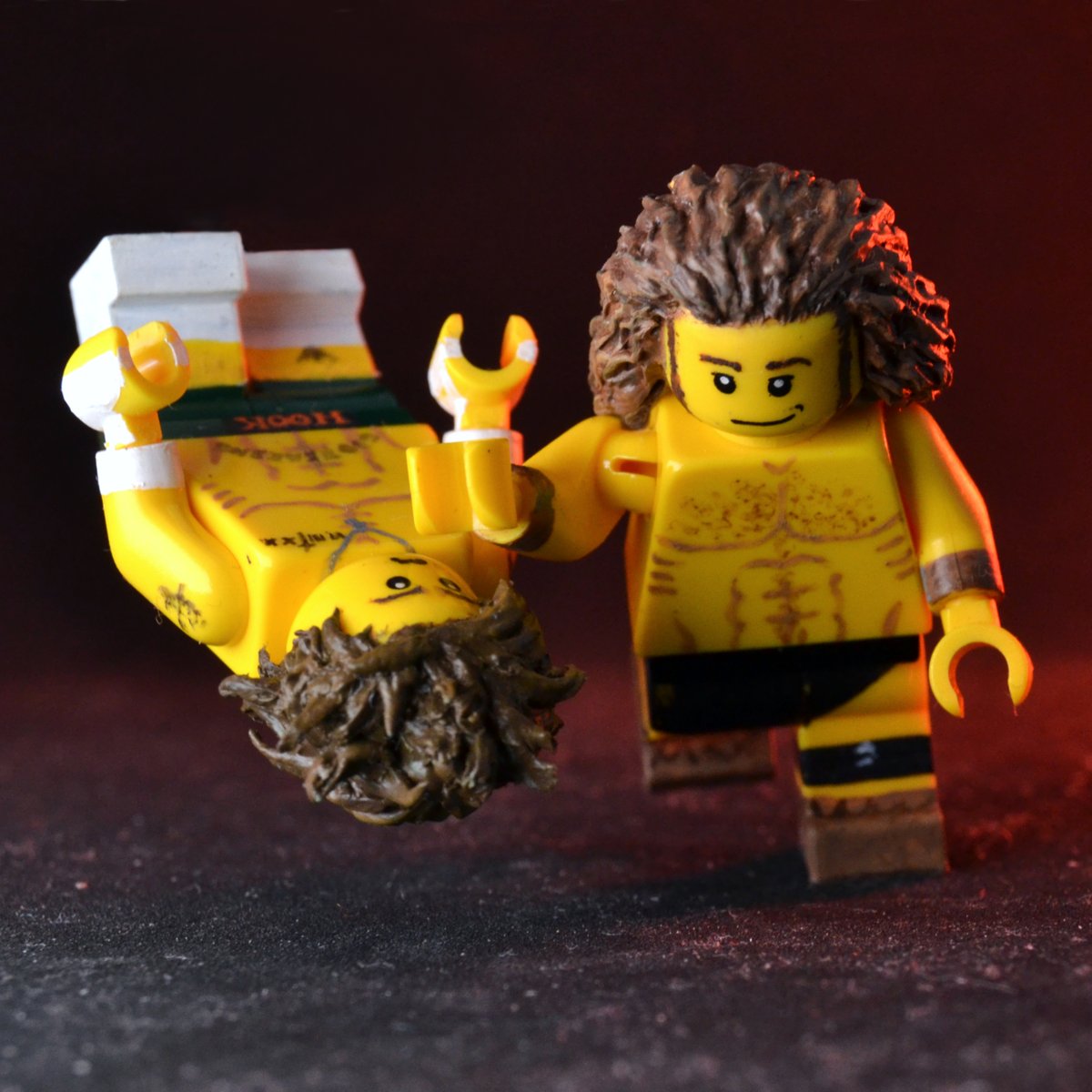 #Lego Jungleboy Jack Perry attacks #Lego HOOK! #ForbiddenDoor #AEW