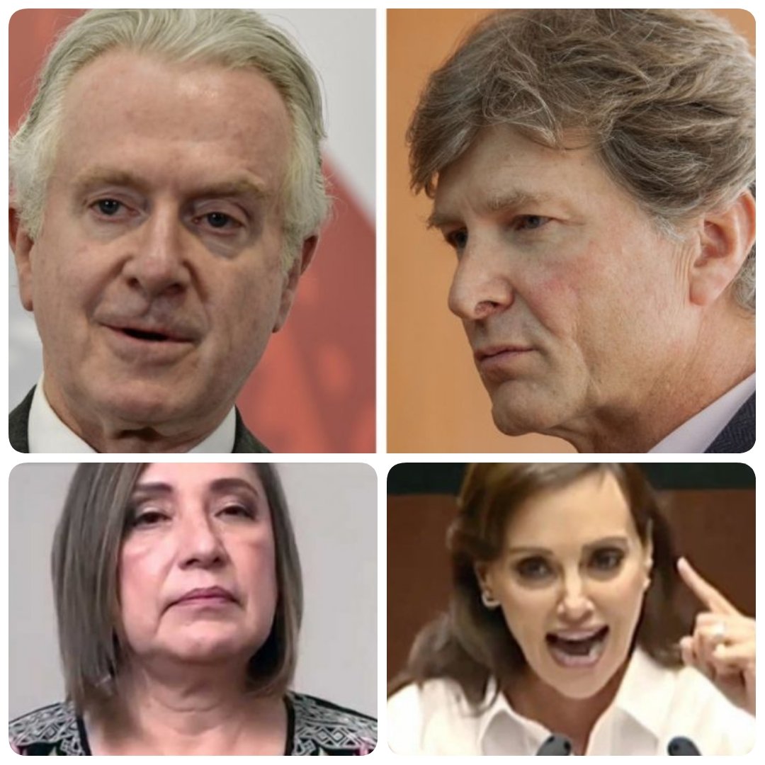 Está basura política: Santiago Creel, Enrique De La Madrid, Lilly Téllez y Xóchitl Gálvez., ¿es lo mejor que tiene la corrupta oposición en México para intentar derrotar a la 4T en 2024?

¡Que JODlDA está la oposición! 😂😂😂