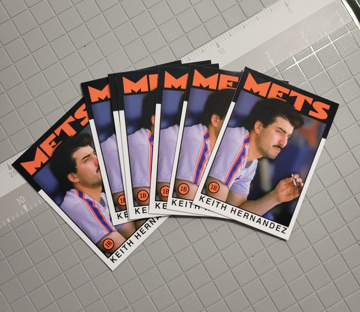 Smoke 'em if you got 'em #restock #cardart #thehobby #lgm #mets