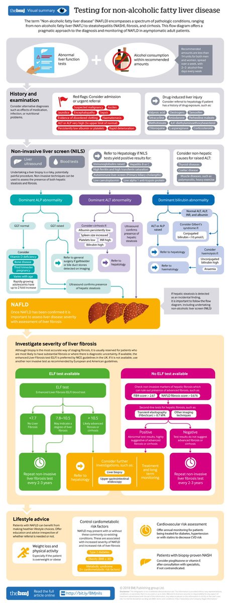 @JCEH_Hepatology #livertwitter #fattyliver #meded #MedTwitter #foamed #innomed #Health #science Non-Alcoholic Fatty Liver Disease (#NAFLD) Screen via @bmj_latest