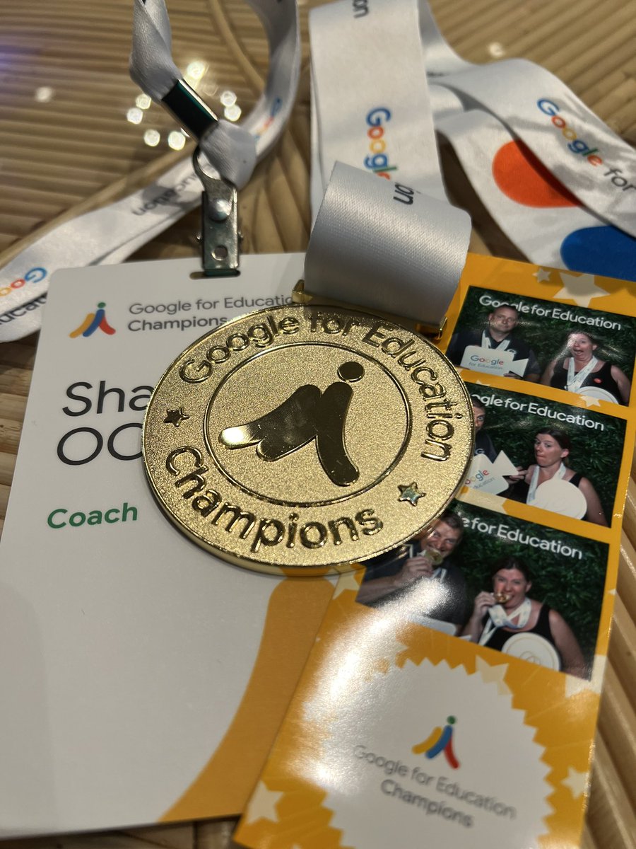 Excited for things to come. #GoogleChampion @GoogleForEdu #ISTELive #certifiedcoach