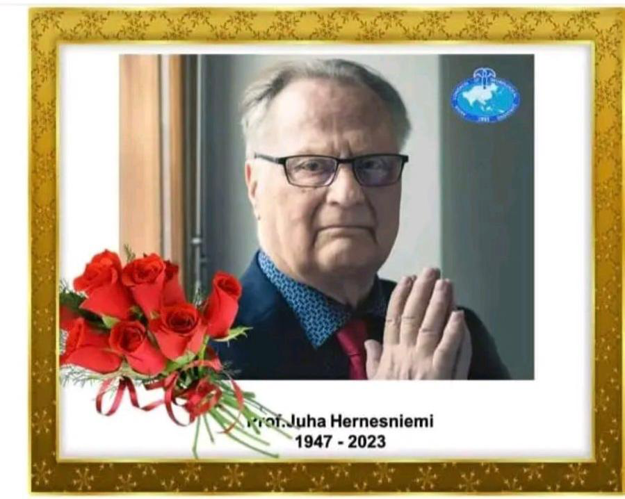 What a sad day! Juha #Hernesniemi has passed on. You were a man of few words but every word counted& meant something profound; just like your surgical moves, lightning fast yet clean and supremely in control, inimitable, unique. You were a mentor & a friend. You were authentic.😪
