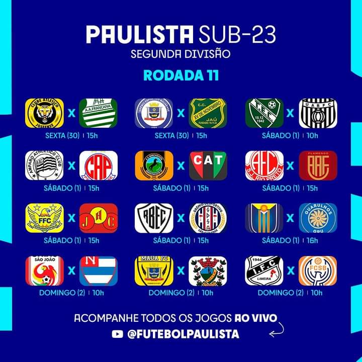 QUEM É QUE SOBE❓
A Segunda Fase da #Bezinha vem aí‼️⚽🏆🏟️✔️
#FutebolPaulista 🇾🇪