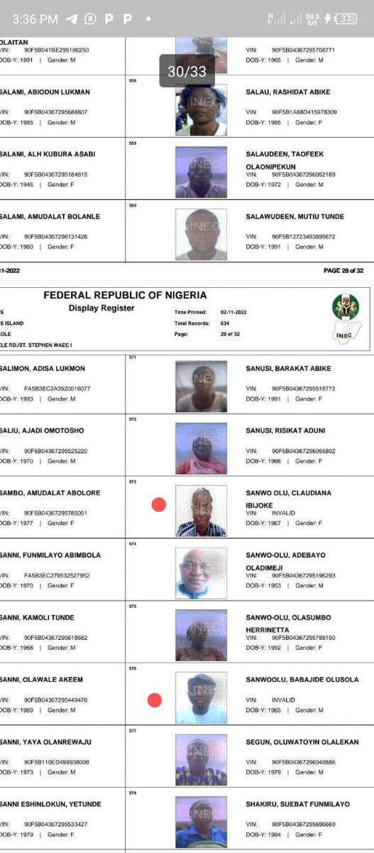 povc2023's tweet photo. @jidesanwoolu rattled at Lagos Tribunal as agent confirms voters card invalidity at polling unit https://t.co/JMSqkX79UW
