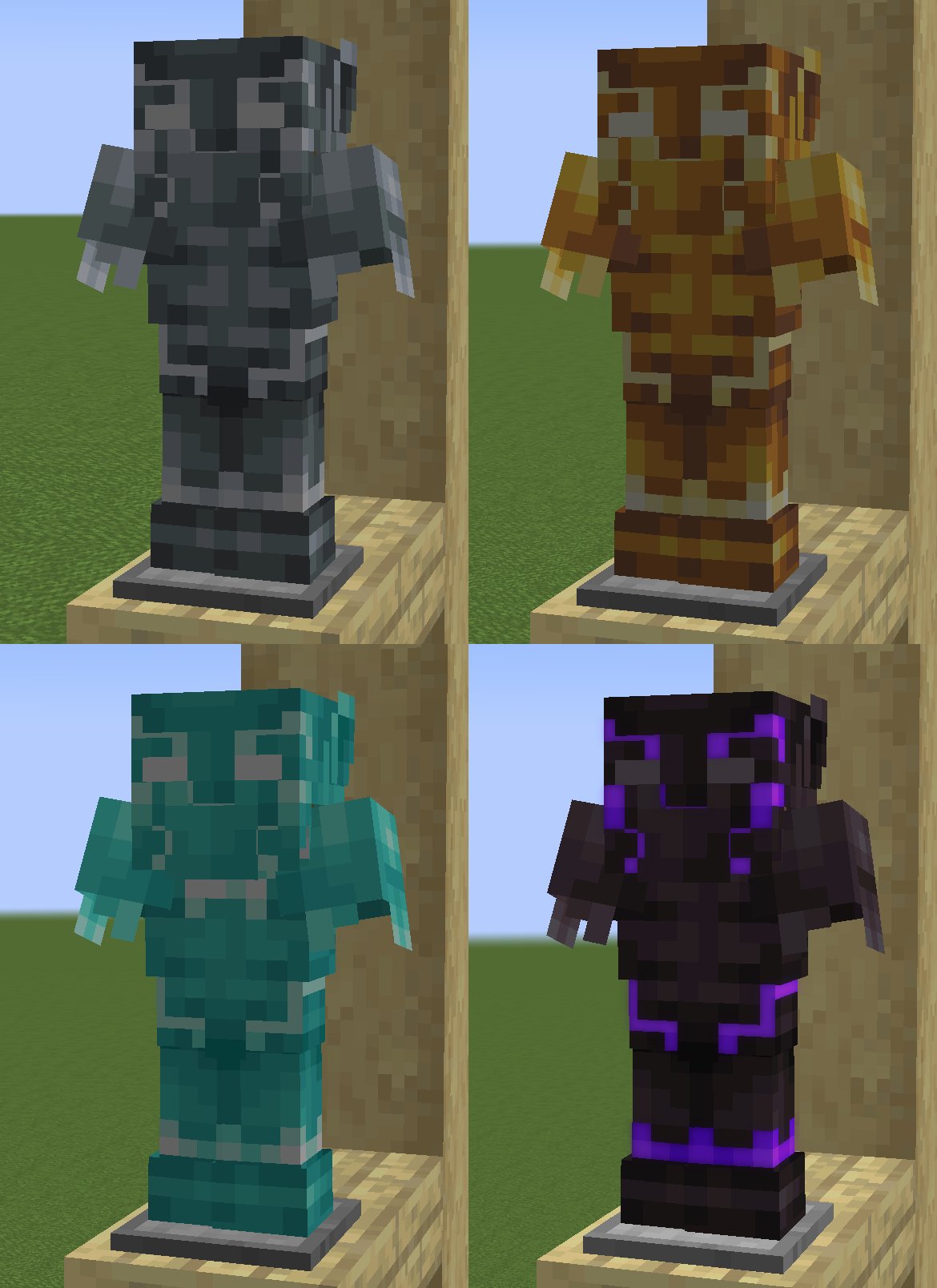 Barely Default: The Netherite Black Panther Minecraft Skin