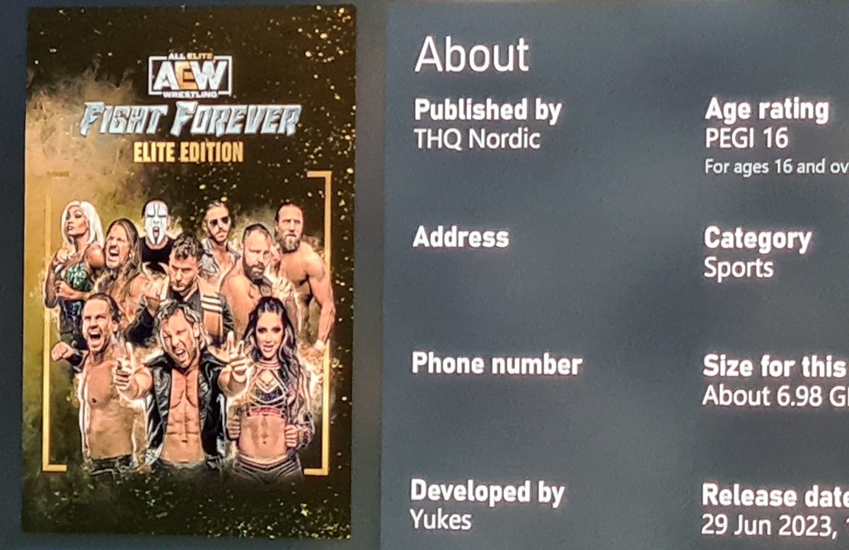 KingRamTwitch's tweet image. I&apos;m confused. @AEWGames have been saying that with #AEWFightForever    #EliteEdition the game comes out a day earlier. Yet on @Xbox/@xboxuk store, the release date still says 29th June. Could someone from #AEWGames @THQNordic @yukes_official/@YUKES_AEW clear this up, please?