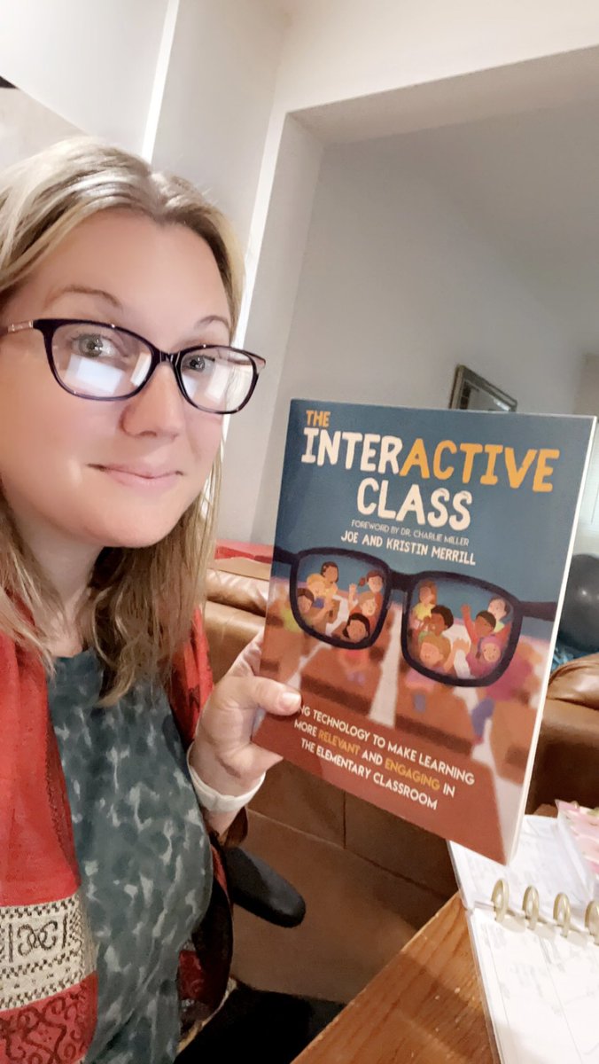 It’s my first night of my Summer Learning Series @themerrillsedu #interACTIVEclass book study! The toddler is asleep and momma is ready to learn! I’m so excited to get started @LisaTechieTeach, @ITCDumfries, @mrsjones72812, @mrwardtechie 👩‍🏫🤓📖 @ChrisYungES