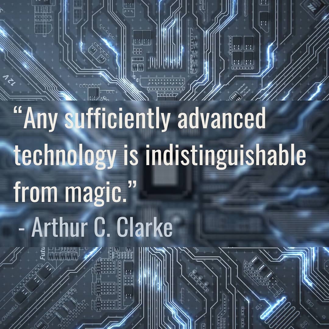What do you think? 🔮

#SciFiThought #roddenberry #arthurclarke #MAGIC