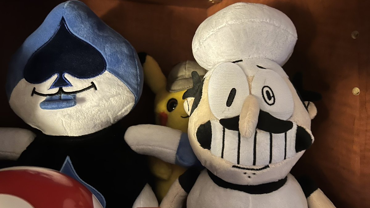 Just Got My Peppino Plush and It Looks Amazing! He Goes Great With With My Plush Shelf Next To Lancer &amp; DP! Thank You #fangamer