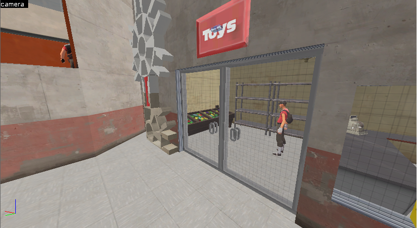 sup3bro's tweet image. I spent way too long hand painting this texture that most players won't even notice. #TF2 #textureartist #mapping #hammereditor