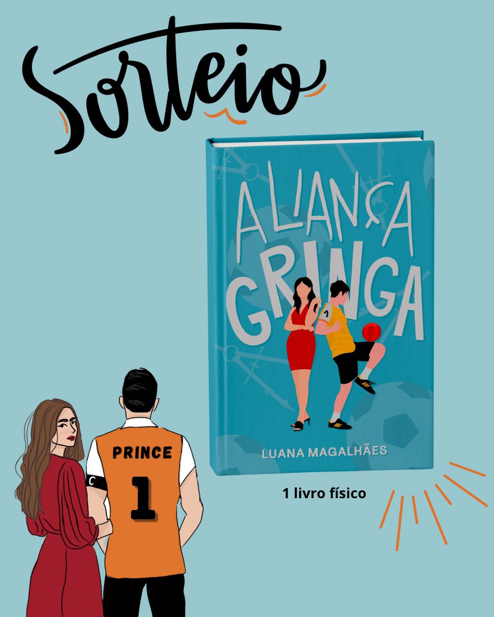 autoraluanam's tweet photo. SORTEIO! 🚨 

Valendo 1 livro físico de ALIANÇA GRINGA.

‼️ regras:

- me seguir
- curtir e dar rt nesse tweet (sem quote)

sorteio dia 30/06
obs.: válido somente para o Brasil. https://t.co/tkDfjlxaCU