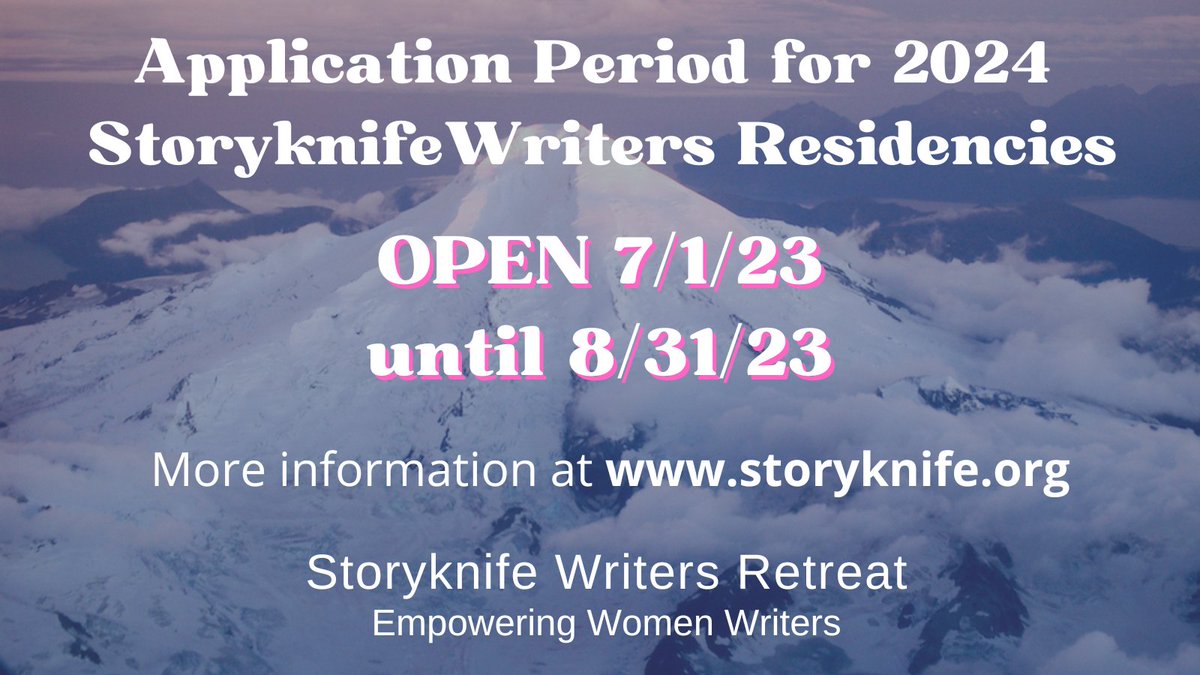 Know anyone who could use two to four weeks to devote to their writing?