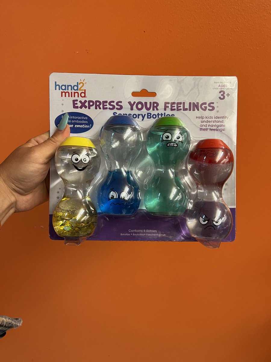 A huge thank you to @GivingClassroom for supporting our special needs classroom. Our new express your feelings sensory bottles help keep my students calm and encourage them to talk about their emotions. We can’t thank you enough! #classroomgiving #autism #teachersoftwitter