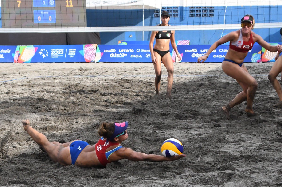 Puerto Rico 🇵🇷 Women move into the Gold Medal Match at the San Salvador 2023 CAC Games!

Allanis Navas/María González are seeking for the 1st Gold Medal at CAC Games for Puerto Rico 🇵🇷 

Allanis/Navas beat Abril Flores/Atenas Gutiérrez of Mexico 🇲🇽 2-1 (20-22, 21-18, 15-9) in SF