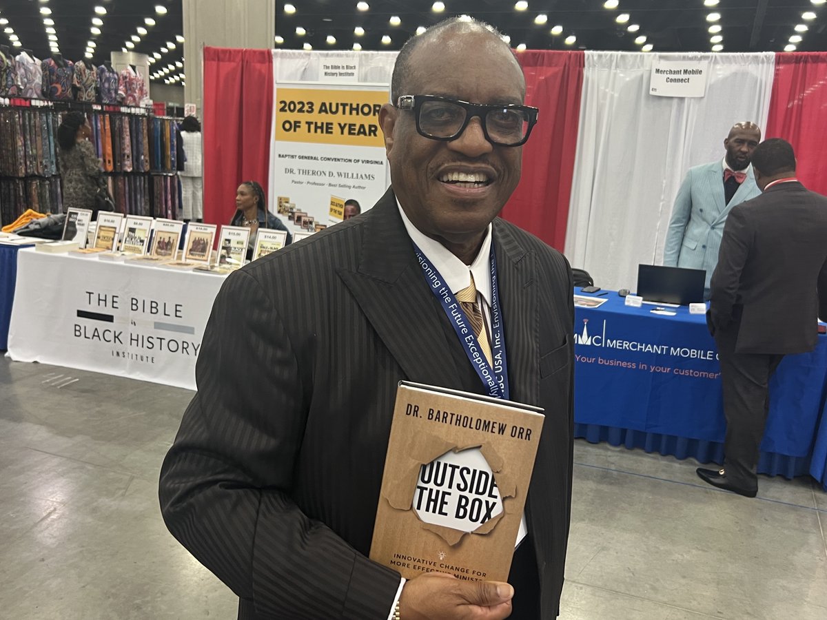 Rev. Frank Ray Sr. has his copy! If you have not purchased your copy of 'Outside The Box', you can do so my visiting brownbaptist.company.site.

#yearofhousing #bmbc #PastorOrr  #OutsideTheBox #newbook #ORRdinaryLessons #PastorFrankRay