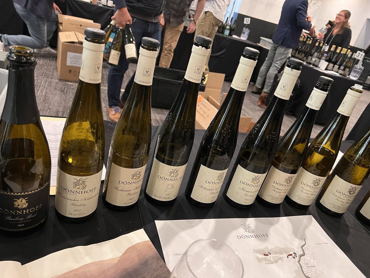 A great tasting of German Grand Cru Rieslings and 2022 new releases from Germany and Austria. #riesling