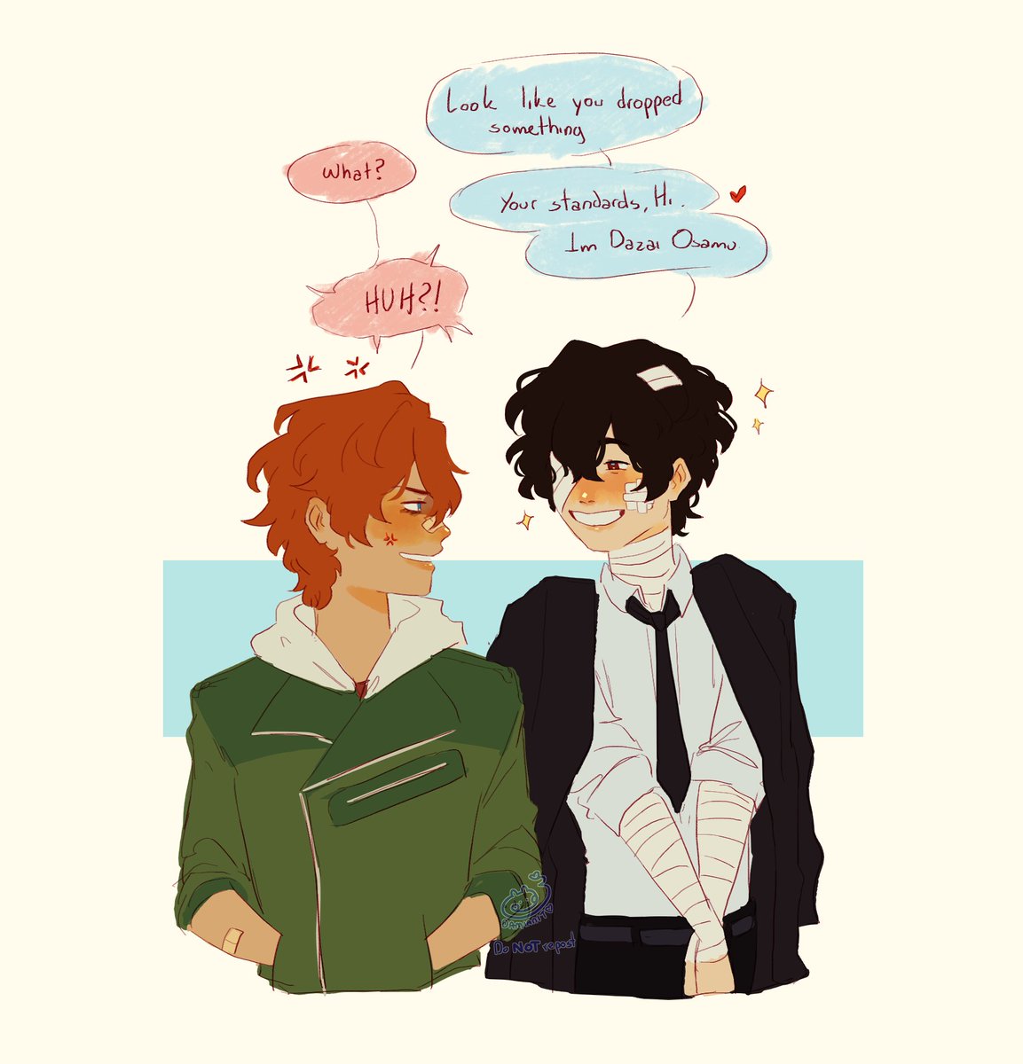 They are idiots in love. Emphasize on idiots [#文スト #BSD #Soukoku #skk #Dazai #Chuuya]