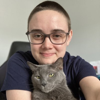 #NewProfilePic My old one was from 2019! A lot has changed since then. Grayson the cat will be joining me on Twitter until further notice.