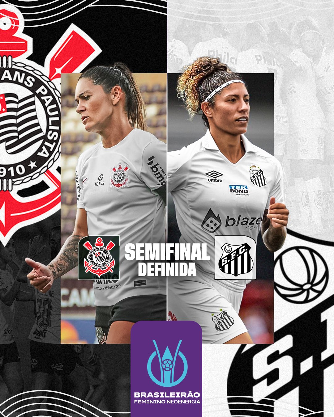 Brasileirão Feminino Neoenergia on X: Confrontos e chaveamento definidos ✓  Esse é o caminho para o título do #BrasileirãoFemininoNeoenergia 2022! Quem  vai levantar a taça? Vamos descobrir a partir do próximo final