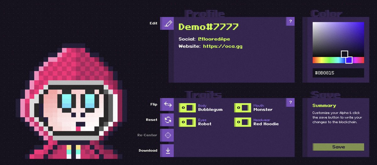 flooredApe's tweet image. Did you know you can save your Twitter handle and website directly to your On-Chain Alpha’s meta data?

This is stored on-chain and adds an extra layer to your digital identity. 

Sign-in with OCA coming soon!