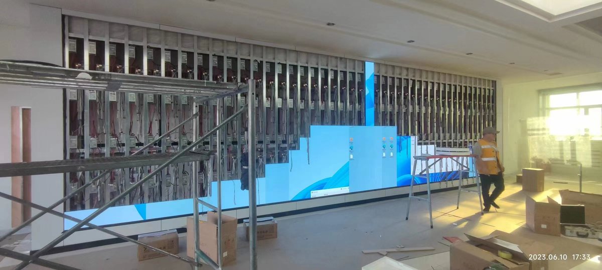 HangelTech's tweet image. Hangel LED Screen Factory 
Indoor P2.5 LED Wall - Done 
hesitating brings lose, resolution brings gain! Go, Go, Go! 
#HangelLED #P2LED #InddorLED