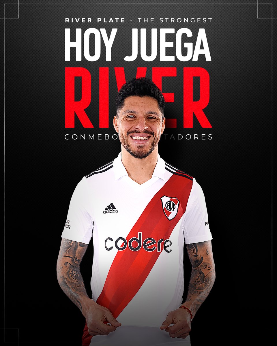 ¡HOY JUEGA RIVER! ⚪❤️⚪