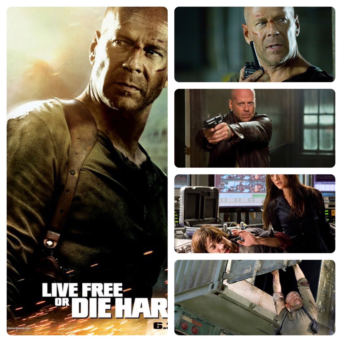 Live Free or Die Hard celebrates it's 16th anniversary today
#diehard4 #livefreeordiehard #diehardfan #diehard #johnmcclane #brucewillis #brucewillisfan #brucewillislove  #brucewillismovie #classicmovie #classicfilm #bestmovies #bestfilms #20thcenturyfox #twentiethcenturyfox