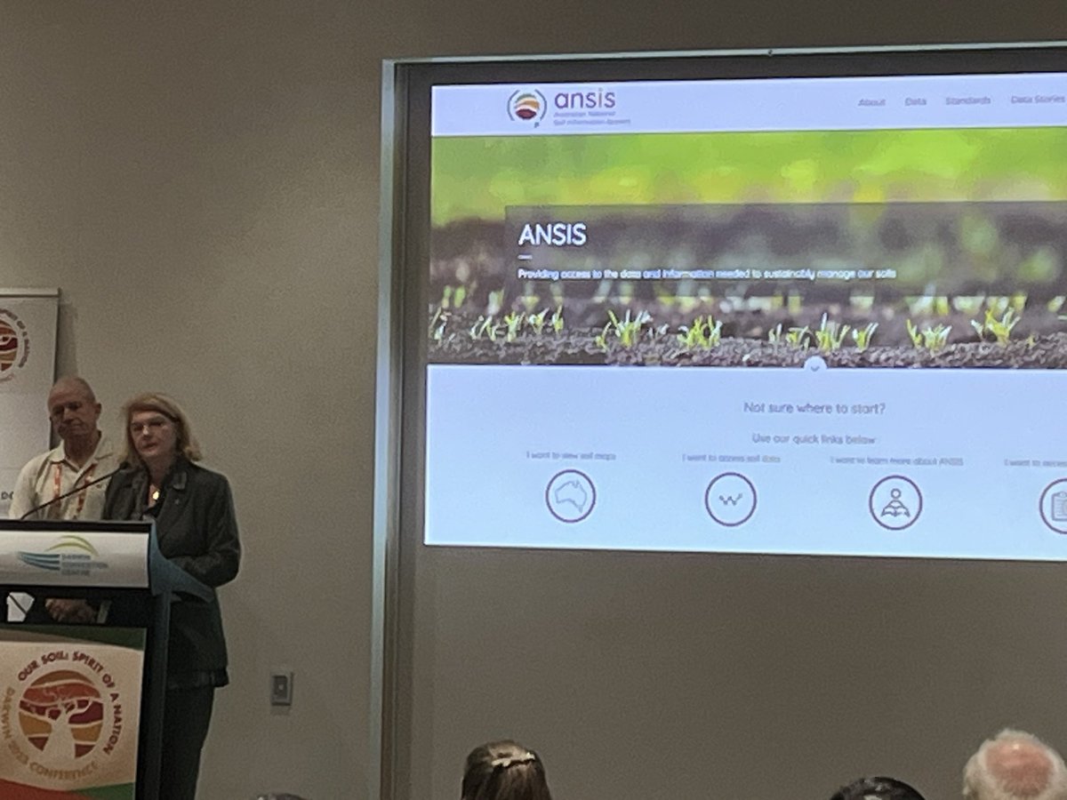 #soilconferenceau the Australian National Soil Information System goes live now.