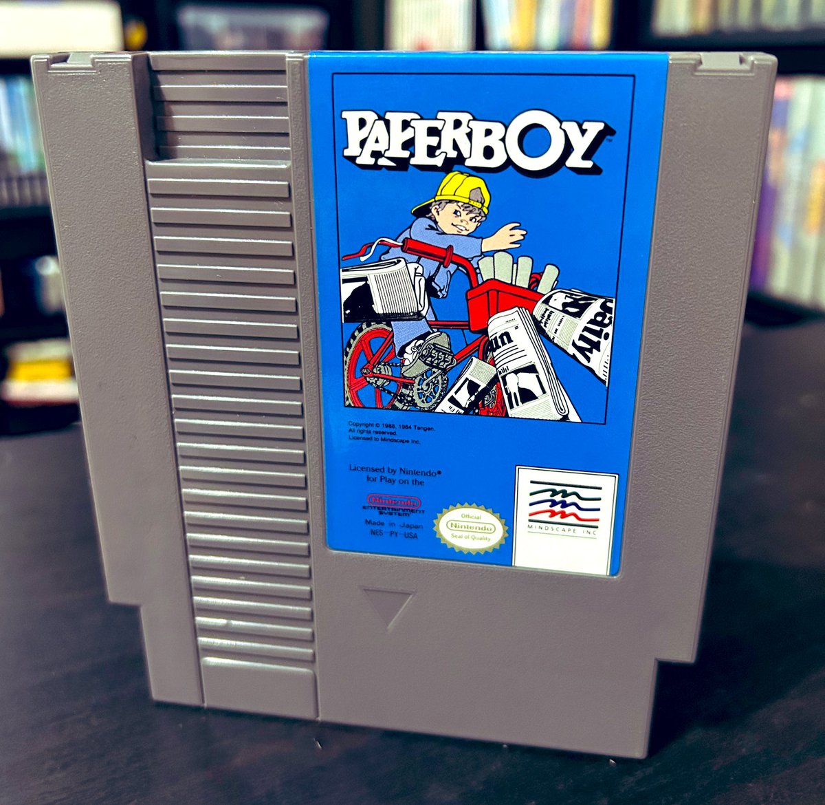 the1980sgamer's tweet photo. Have you ever played Paperboy on NES? https://t.co/vWQ6mo628Y