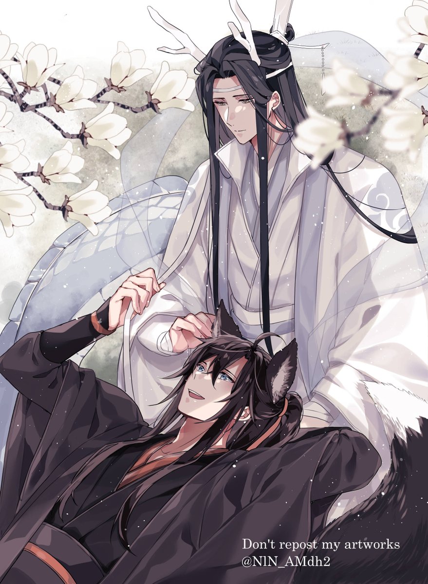 忘羨「#龍狐忘羨企画_華胥之國 #MDZS 素敵な企画に参加させていただき本当にありが」|もつこのイラスト