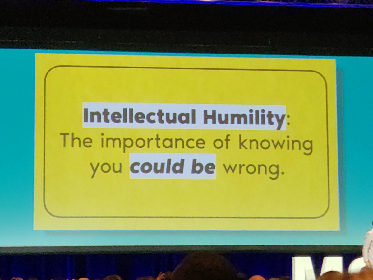 I'm a daily work in progress. I'm thankful for self-awareness and intellectual humility. What a PHENOMENAL keynote session with <a href="/ryanleak/">Ryan Leak</a> at the Model Schools Conference. Can't wait to read his book and I purchased a second to pave the way for another. Take a chance! #MSC2023