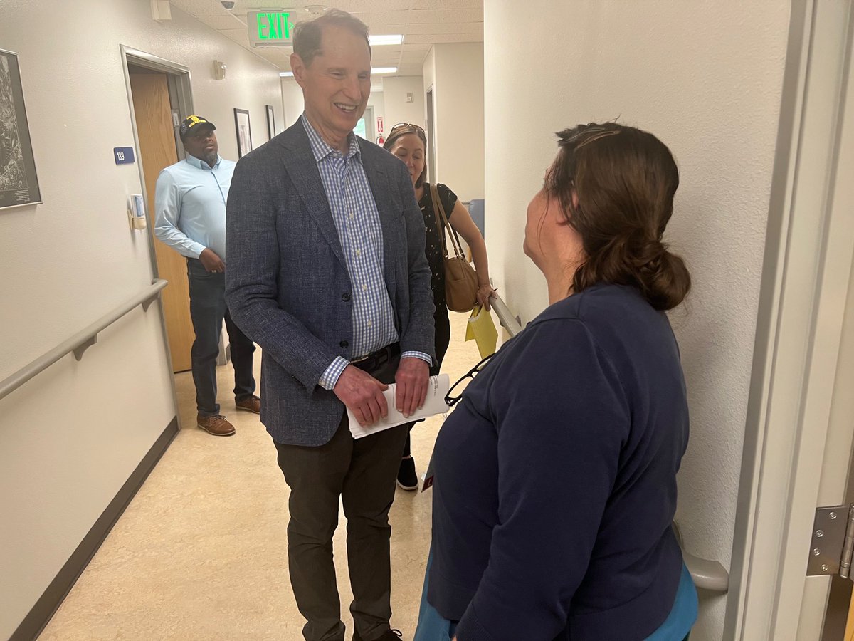 Ron Wyden on Twitter "Thanks to the hardworking providers at the VA