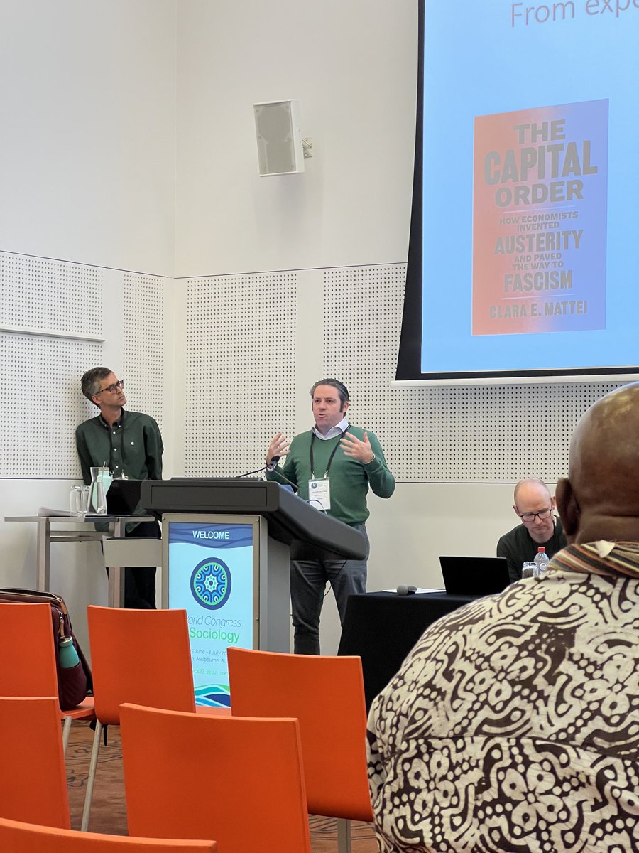 Prof Lisa Adkins (@adkinsprof) on Twitter photo How has monetary orthodoxy been reasserted after the #covid crisis? <a href="/garethjbryant/">Gareth Bryant</a> and <a href="/bspiesbutcher/">Ben Spies-Butcher</a> presenting at #ISAWCS23 <a href="/isa_sociology/">ISA</a> #assets #sociology #politicaleconomy How has monetary orthodoxy been reasserted after the #covid crisis? <a href="/garethjbryant/">Gareth Bryant</a> and <a href="/bspiesbutcher/">Ben Spies-Butcher</a> presenting at #ISAWCS23 <a href="/isa_sociology/">ISA</a> #assets #sociology #politicaleconomy