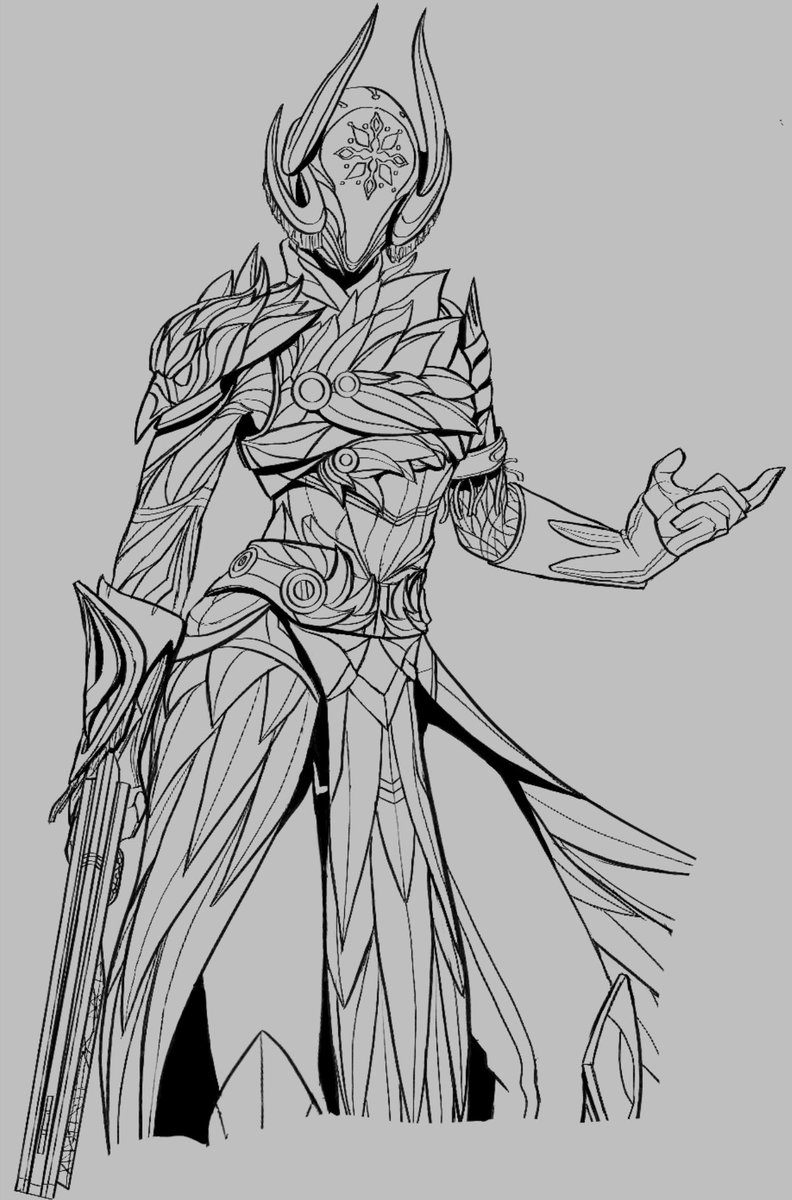 Winter_Mist_'s tweet photo. Addition of my titan, some blacks, and we've now got our fireteam lineart~
The Warlock and Hunter belong to @NaddyScribbles and @avidjabber respectively!
#Destiny2 https://t.co/eGKDcyPHfO