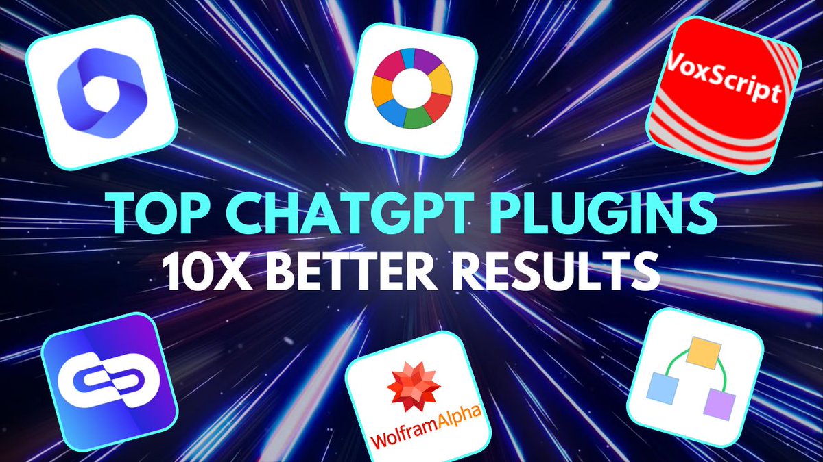 Don't Miss Out on These ChatGPT Plugins - Insane Results!
#ai #aitools #openai #tech #gpt #gpt4 #chatgpt #chatgptplugins #chatgpttutorial #tutorial #productivity #work #wfh #remotejobs #workfromhome

youtu.be/kEL7ZTnmcak