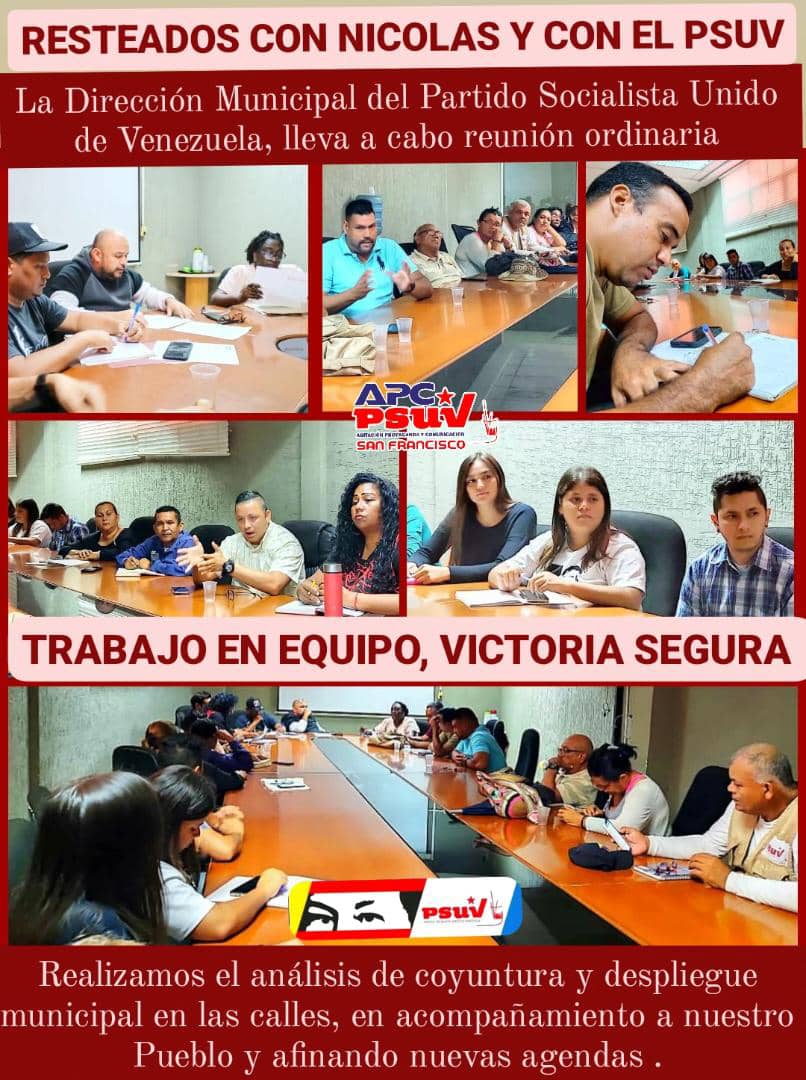 En San Francisco
Comienza El Despliegue De Calle  Con Acompañamiento Por  Representes  Municipales Del PSUV 
Estando Al Frente De La Tarea El Enlace Municipal @Psuv1Soto45039, Brindando Soluciones A Las Bases Y Al Pueblo
Casa A Casa Para Brindar Una Respuesta Directa Y Inmediata