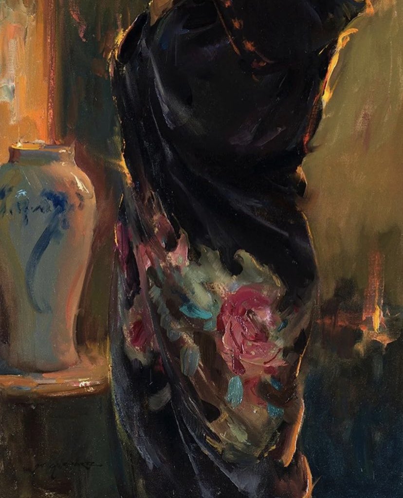 Turquoise and Velvet, Daniel Gerhartz