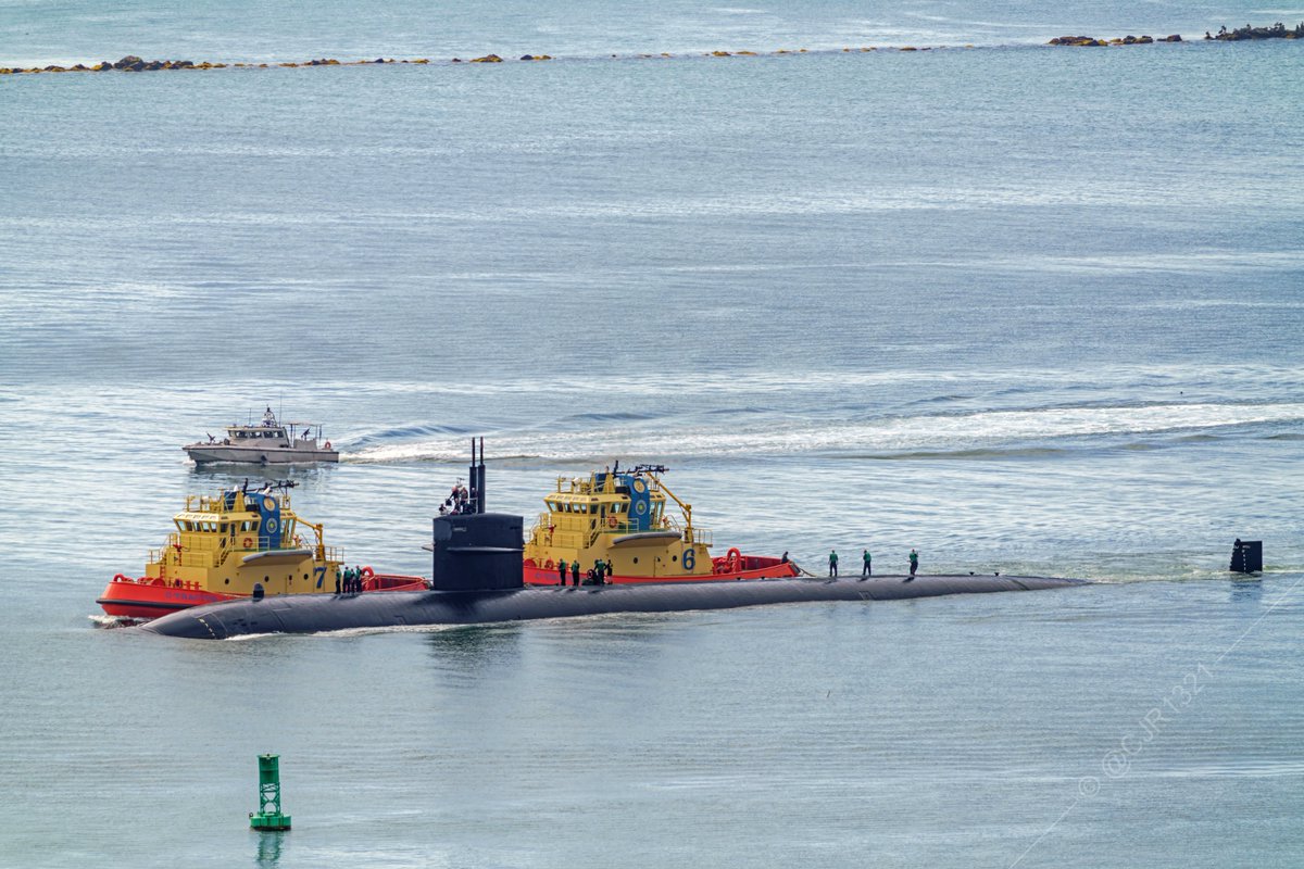 WarshipCam's tweet photo. USS Key West (SSN 722) Los Angeles-class Flight II attack submarine coming into San Diego - June 26, 2023 #usskeywest #ssn722

SRC: TW-@cjr1321 https://t.co/I4PmoxXFEl