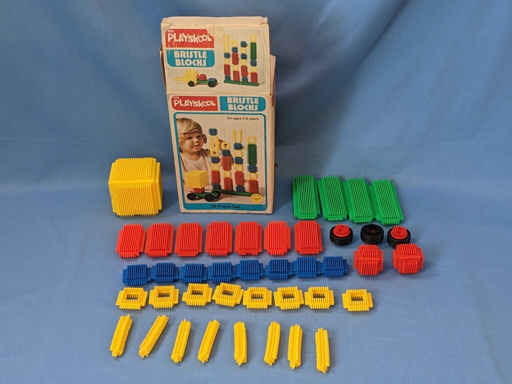 Excited to share the latest addition to my #etsy shop: Playskool Bristle Blocks #806 1978 Vintage Building Toy Set etsy.me/3JVb4vl #playshool #bristleblocks #playskoolblocks #playskool806 #buildingblocks #vintageblocks #vintagetoys #vintageplayskool #blocks